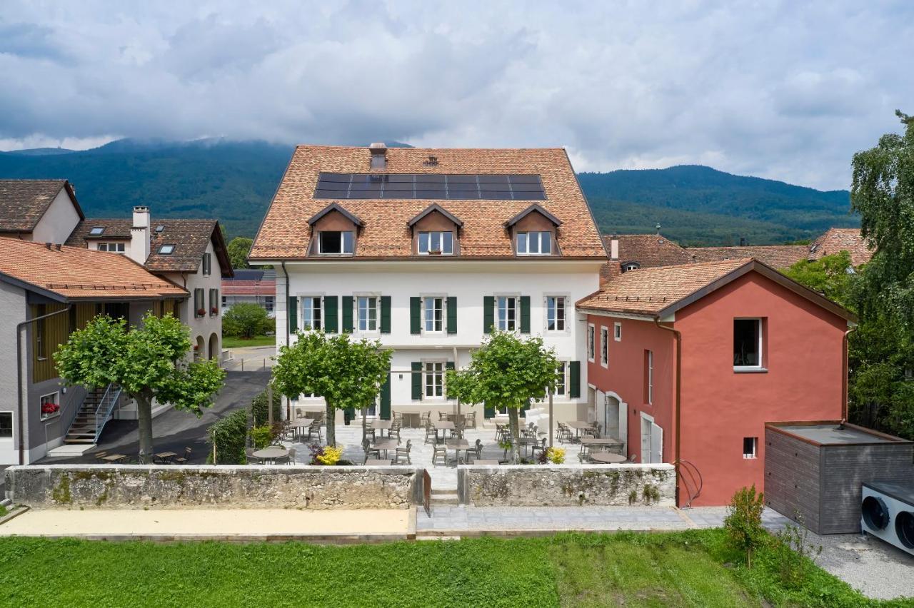Auberge La Croix-Blanche Gingins Exteriör bild