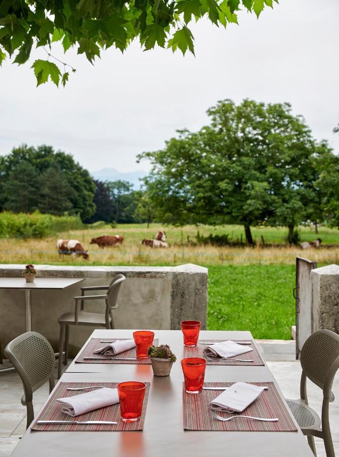 Auberge La Croix-Blanche Gingins Exteriör bild