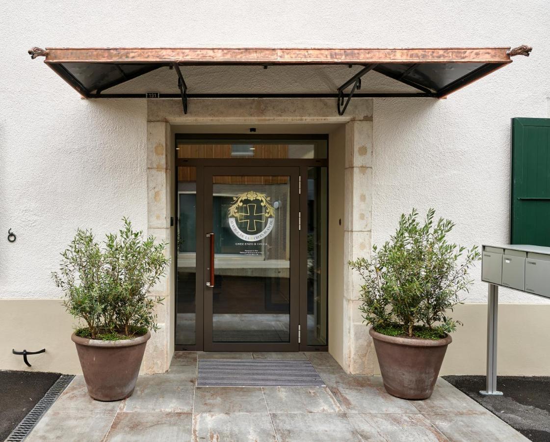 Auberge La Croix-Blanche Gingins Exteriör bild