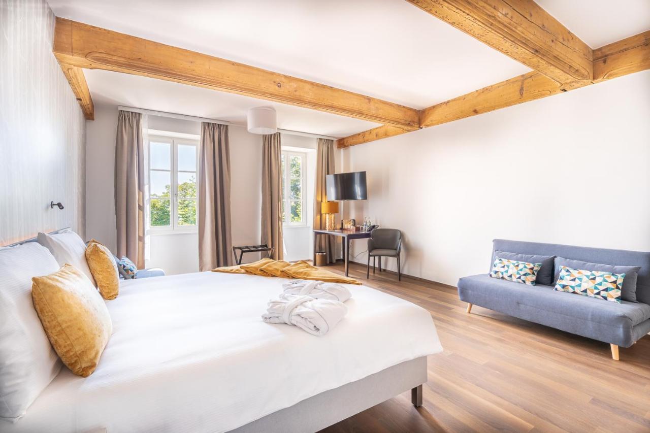 Auberge La Croix-Blanche Gingins Exteriör bild